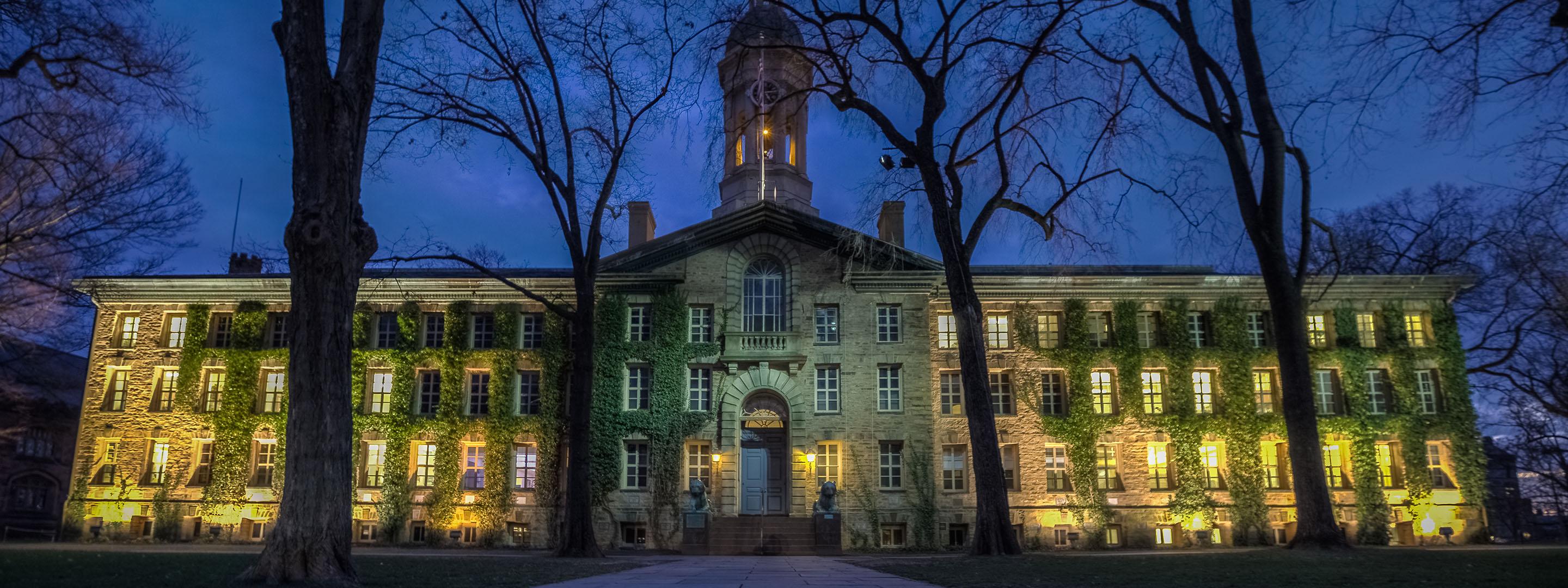 Twilight at Nassau Hall